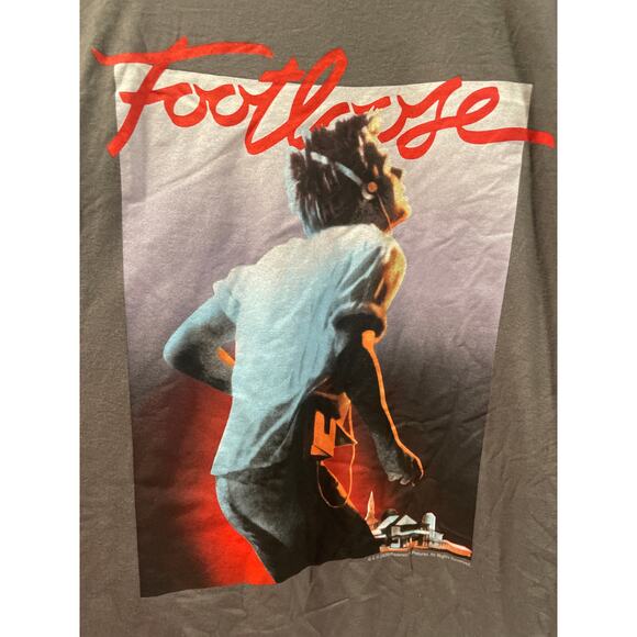 Footloose Men's 3XL Gray T-Shirt Logo Dancing Man with Headphones Short Sleeve - Picture 2 of 6